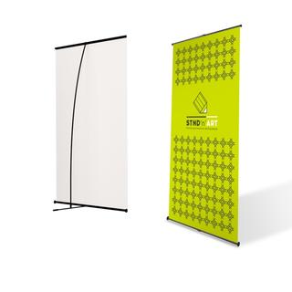 L-banner stand